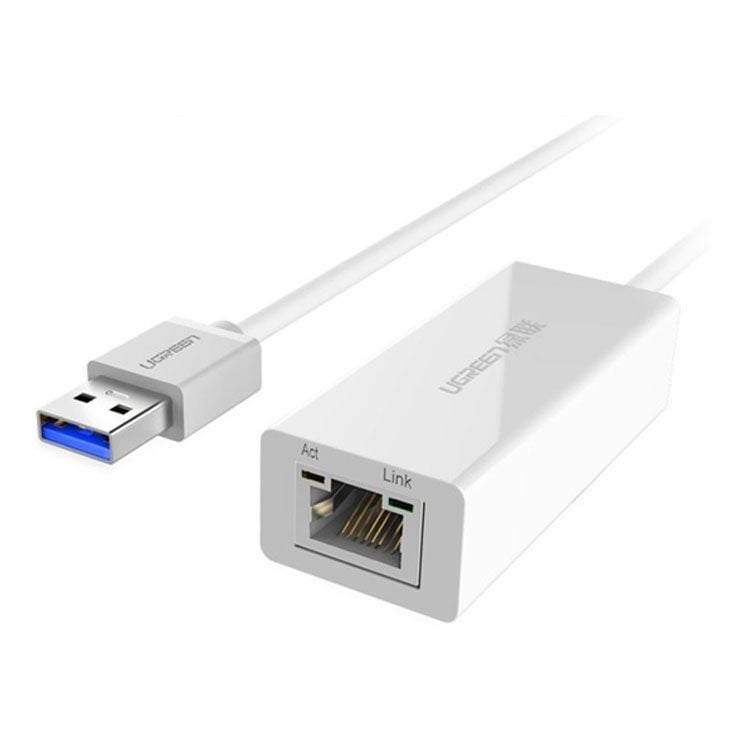 Cáp chuyển USB to LAN Ugreen (20255/20254) | Hỗ trợ 10/100/1000 Mbps