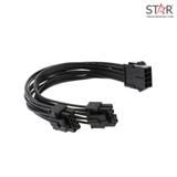  Cáp nguồn nối dài CPU 2 đầu 8 pin 