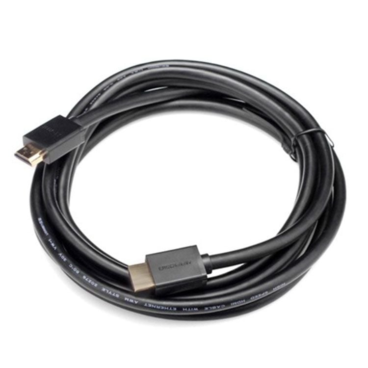 Cáp HDMI Ugreen (60820/10107/10108/10109/10111) | Cáp HDMI 1.5M - 2M - 3M - 5M - 15M, hỗ trợ Ethernet + 2K 4K