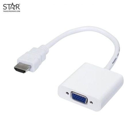 Cáp HDMI qua VGA – Audio 20cm