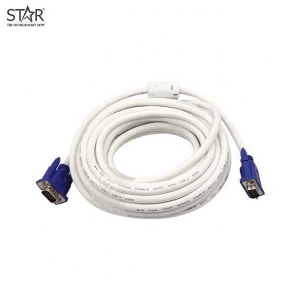 Cáp VGA trắng loại tốt 3M