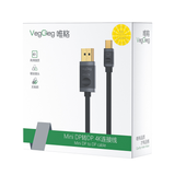  Cáp chuyển Mini DisplayPort to Displayport 4K VEGGIEG VZ610 