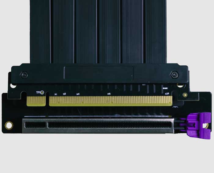 Cáp Riser Cooler Master Cable PCIe 3.0 x16 Ver. 2 (200mm) (MCA-U000C-KPCI30-200)