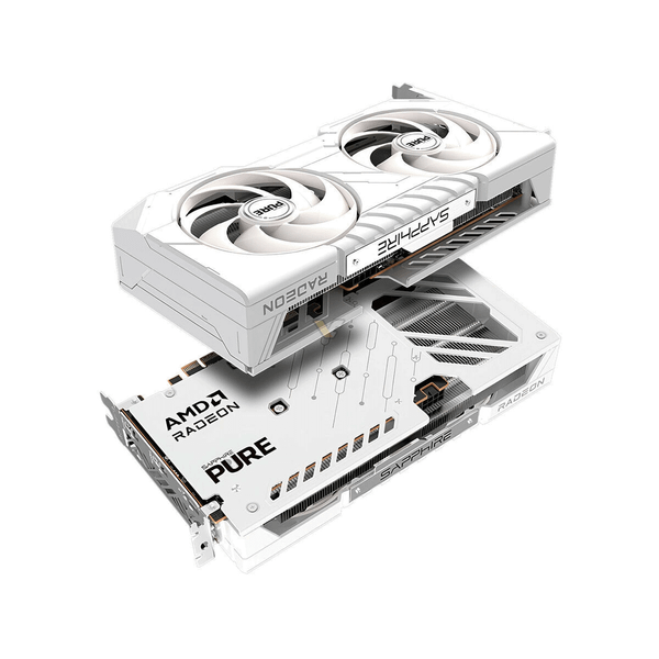  Card màn hình AMD Radeon RX 9060 XT SAPPHIRE PURE Gaming OC | 16GB GDDR6, 2048 SP, 550W 