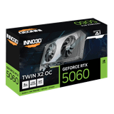  Card màn hình VGA INNO3D GeForce RTX 5060 Twin X2 OC 