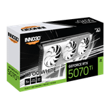  Card màn hình INNO3D GeForce RTX™ 5070 Ti X3 OC WHITE 