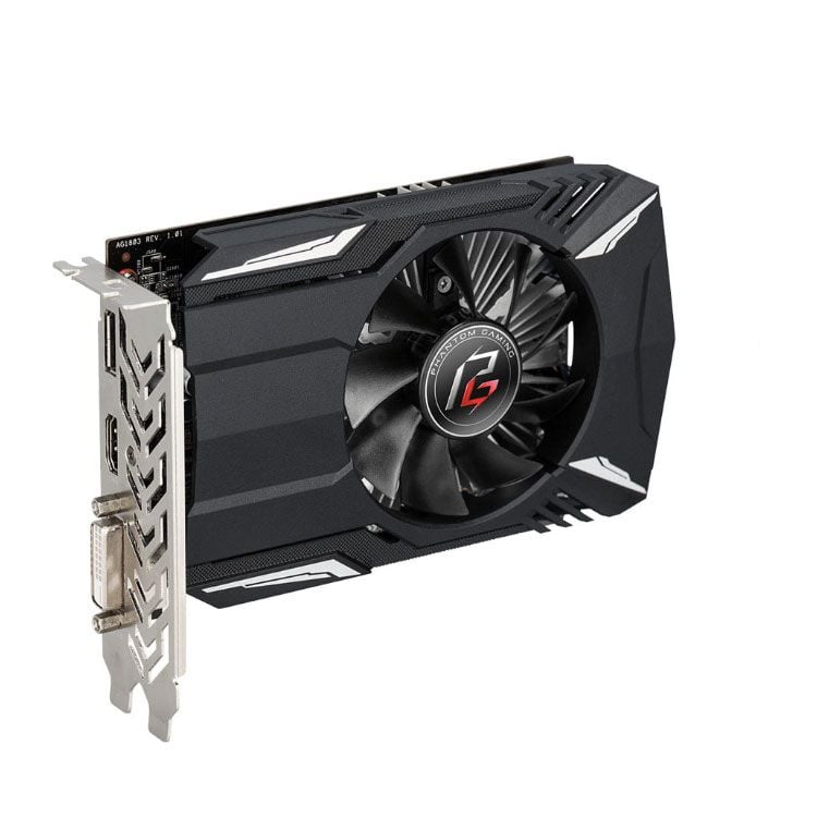 Card màn hình VGA Asrock Phantom Gaming Radeon RX550 4GB