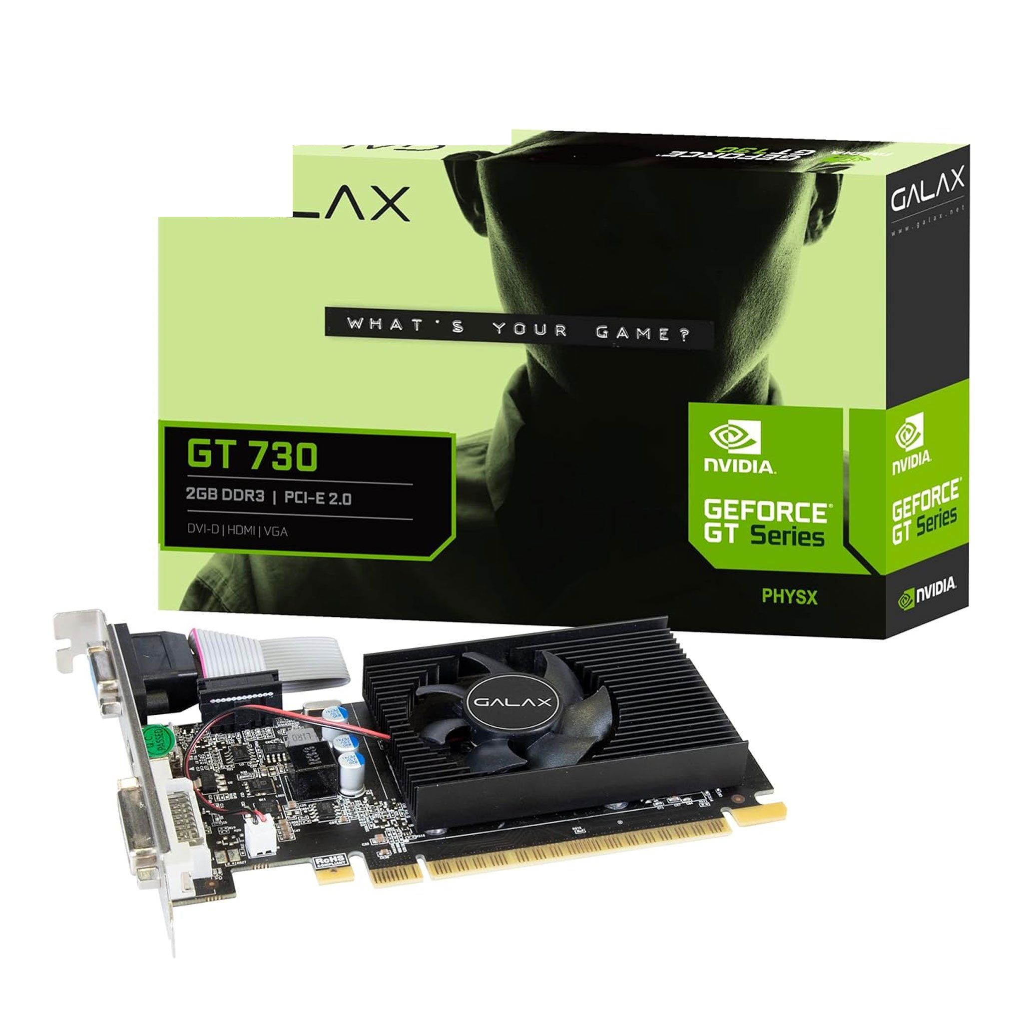 Card màn hình VGA GALAX GeForce GT 730 4GB DDR3