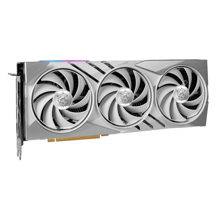 Card màn hình VGA MSI GeForce RTX 4070 GAMING X SLIM WHITE 12GB