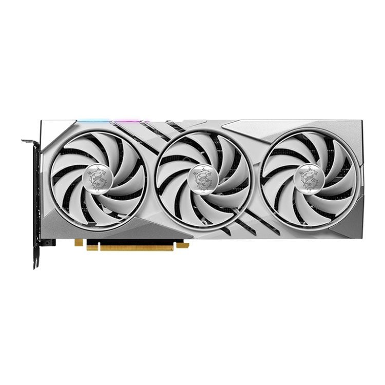 Card màn hình VGA MSI GeForce RTX 4070 GAMING X SLIM WHITE 12GB