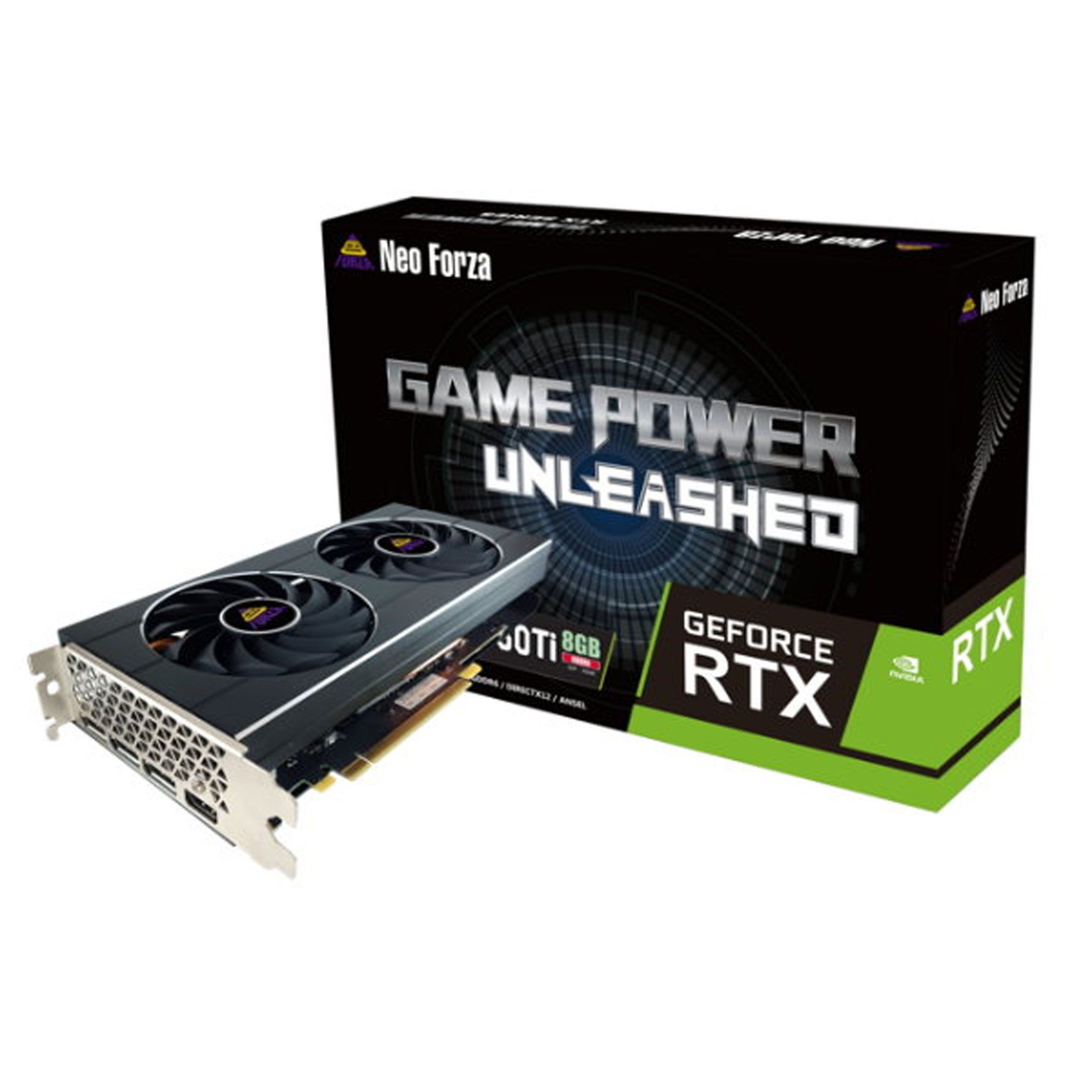 Card màn hình VGA Neo Forza RTX 3060 Ti 8 GB LHR GDDR6