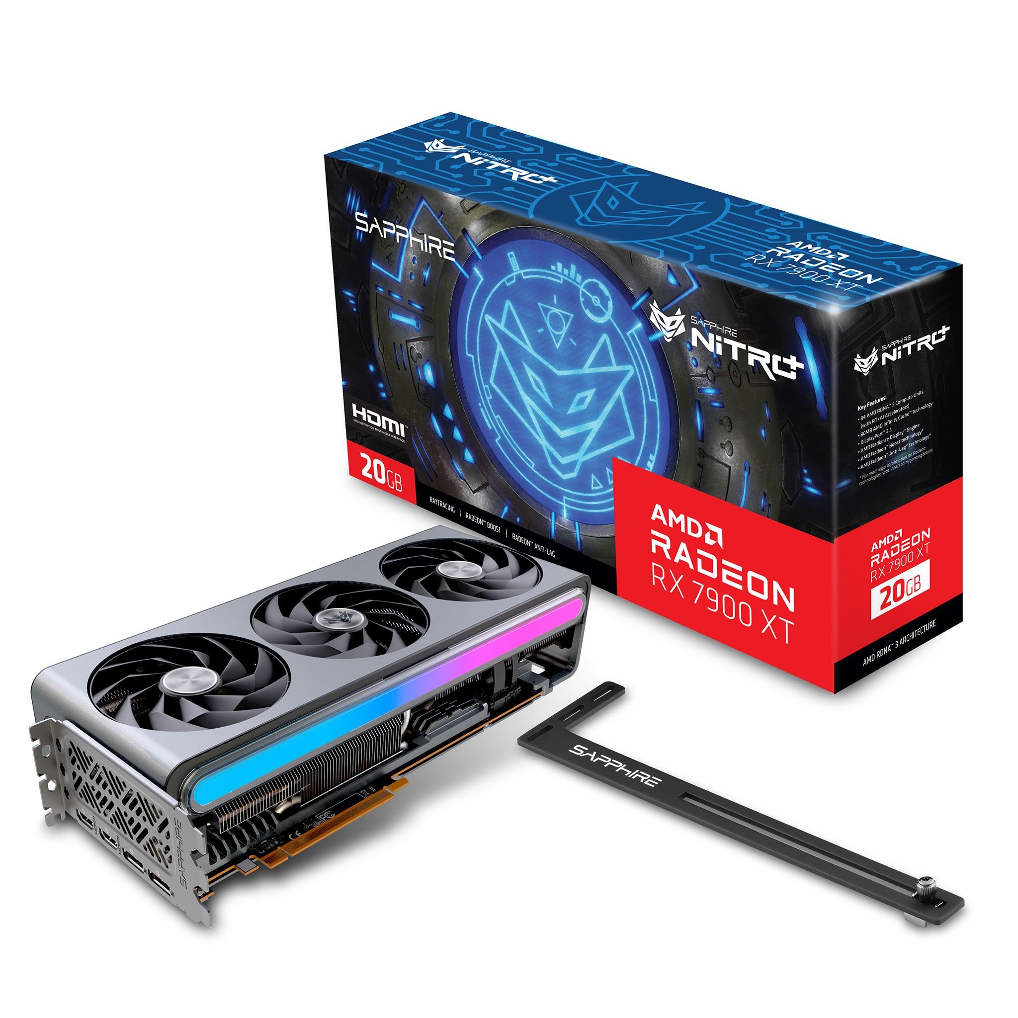 Card màn hình VGA Sapphire NITRO+ AMD Radeon RX 7900 XT Vapor-X 20GB