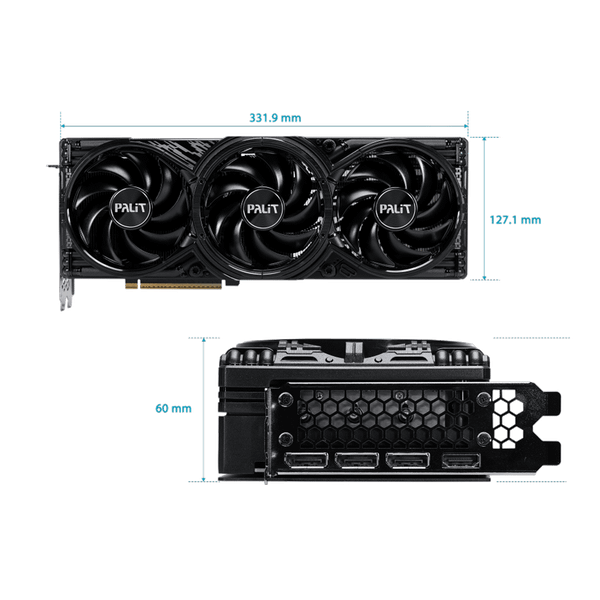  Card màn hình NVIDIA GeForce RTX 5070 Palit Gaming Pro | 12GB GDDR7, 6144 CUDA, 650W 