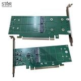  Card PCIe X16 to 4-NVMe Adapter (SE-4NVMe) 