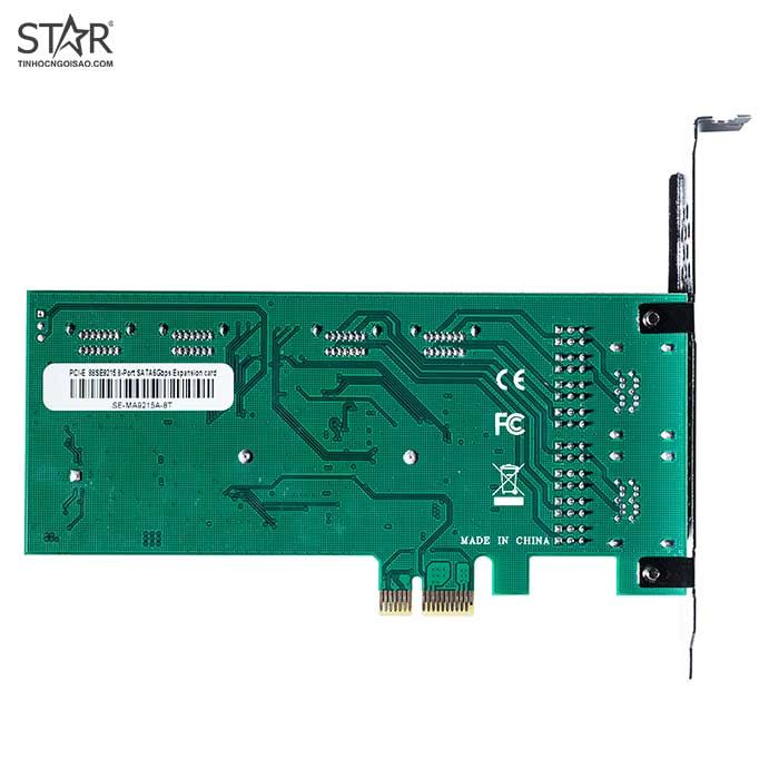 Card PCIe 88SE9215 8 Port Sata III 6Gbps Controller (SE-MA9215A-8T)