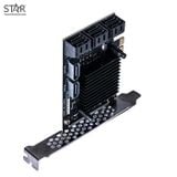  Card PCIe X1 8 Port Sata III 6Gbps Controller (SE-9215B-8T) 
