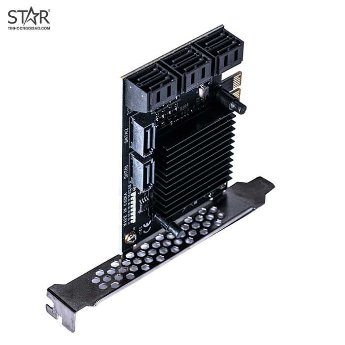 Card PCIe X1 8 Port Sata III 6Gbps Controller (SE-9215B-8T)