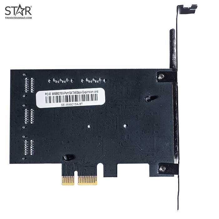 Card PCIe X1 8 Port Sata III 6Gbps Controller (SE-9215B-8T)
