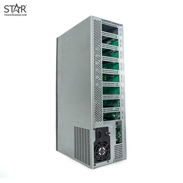  Thùng máy Bitcoin 4U 4W9 (4 Fan – Lắp 8 VGA) 