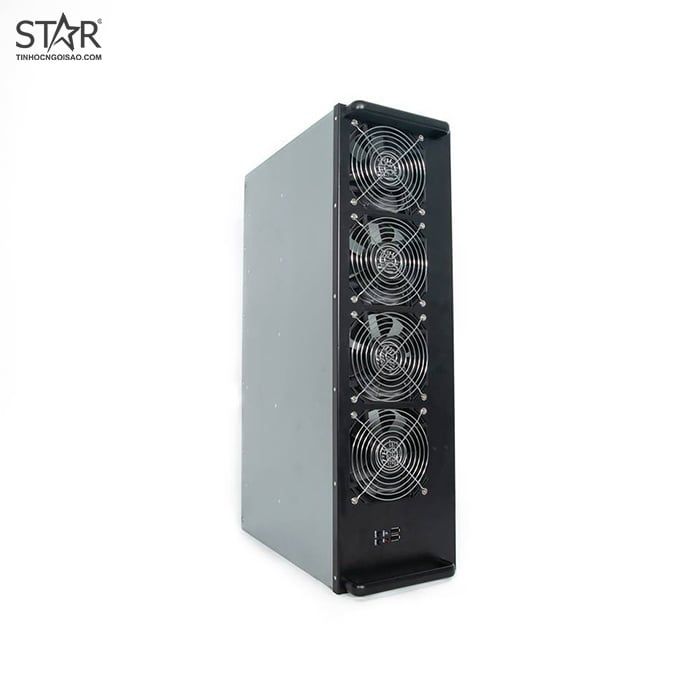 Case Bitcoin 4U 4W9 (4 Fan – Lắp 8 VGA)