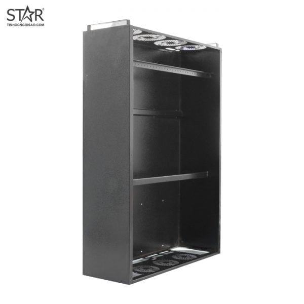 Thùng máy Bitcoin 4U 4U2 (4 Fan – Lắp 8 VGA)