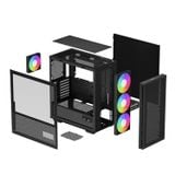  Thùng máy Deepcool CH560 Digital | Kèm sẵn 4 Fan ARGB, Black / White 
