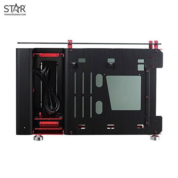  Thùng máy Jonsbo MOD1 Mini (Đỏ Đen/No Fan) 