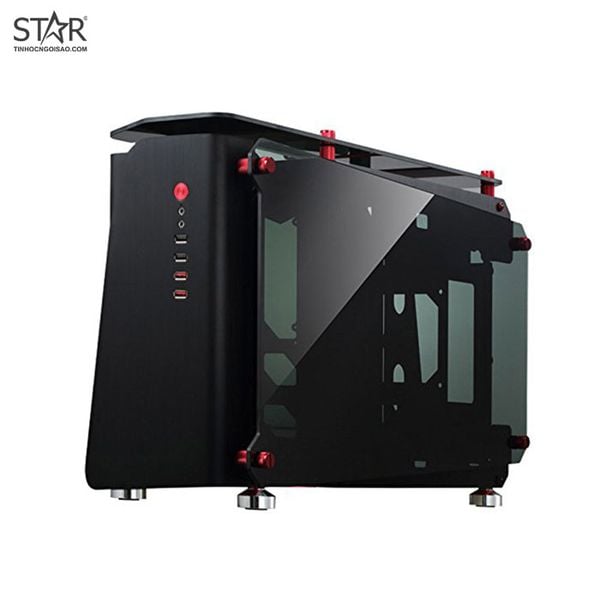  Thùng máy Jonsbo MOD1 Mini (Đỏ Đen/No Fan) 