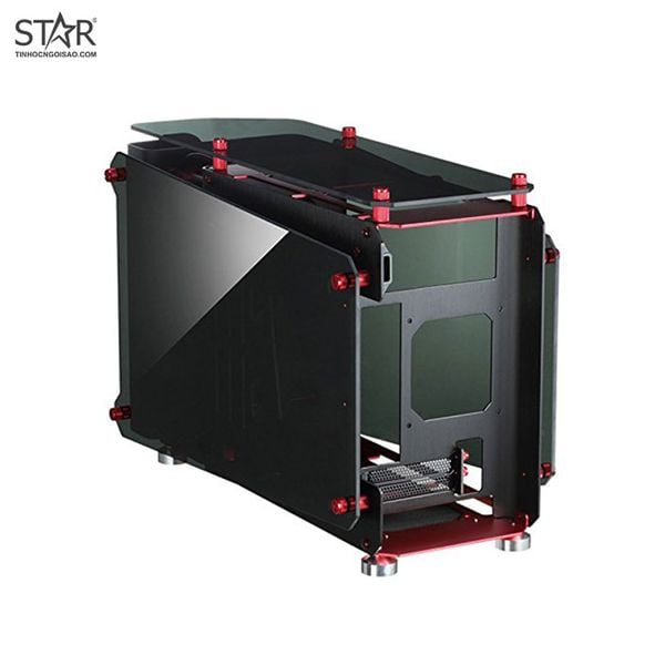  Thùng máy Jonsbo MOD1 Mini (Đỏ Đen/No Fan) 