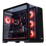  Thùng máy Mik Barbatos ATX - Black | AIO 360, view 3 góc 