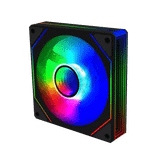  Fan Case Leopard S1 Auto RGB - Black (Cắm nguồn trực tiếp) 