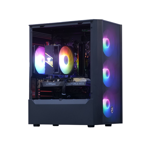 PC STAR Hunt C | AMD Ryzen 5 4600G, B450M, Ram 16GB, SSD 256GB, RTX 3050