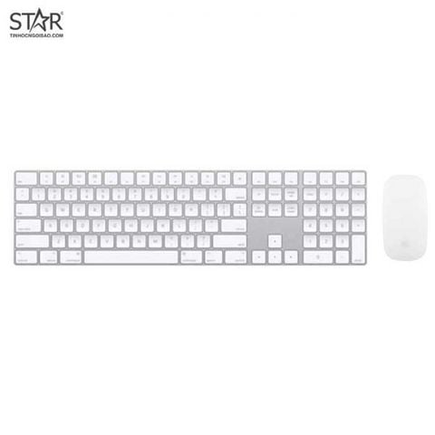 Combo Phím Chuột Không Dây Apple A1843 (Trắng)