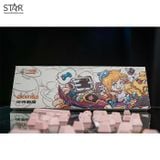  Combo Keycap & Top cover Ajazz DKM150 Pink 