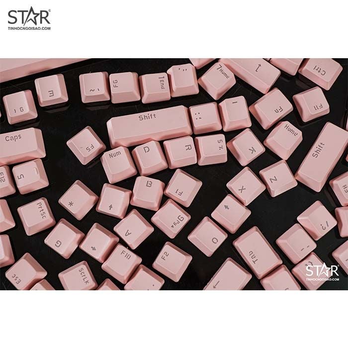 Combo Keycap & Top cover Ajazz DKM150 Pink