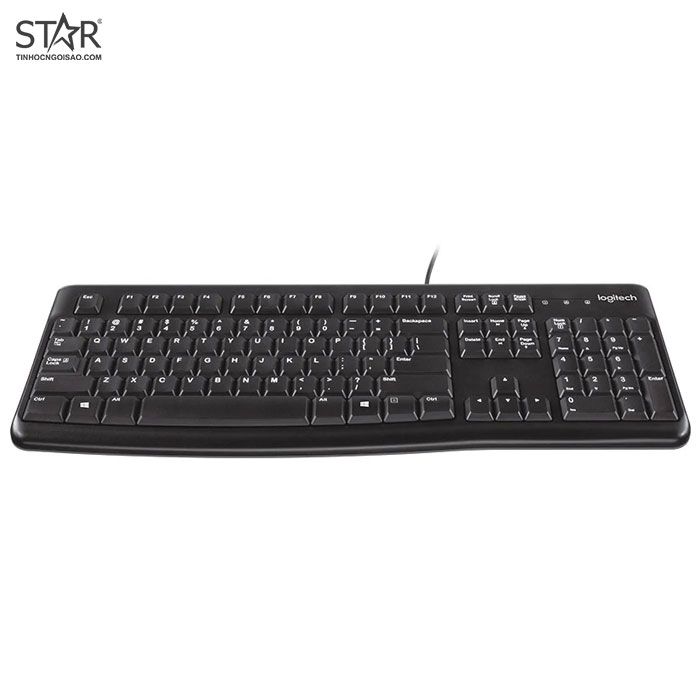 Combo Phím Chuột Logitech MK120 - (Đen)