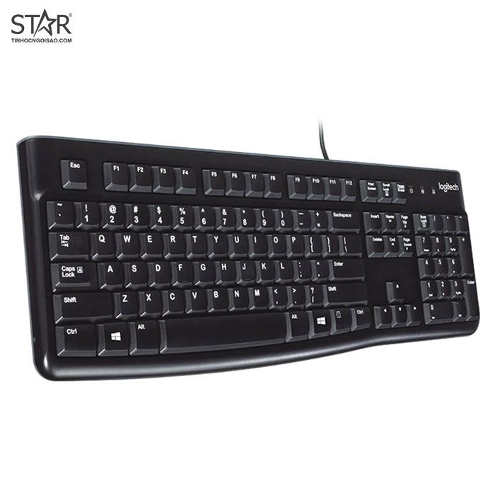 Combo Phím Chuột Logitech MK120 - (Đen)