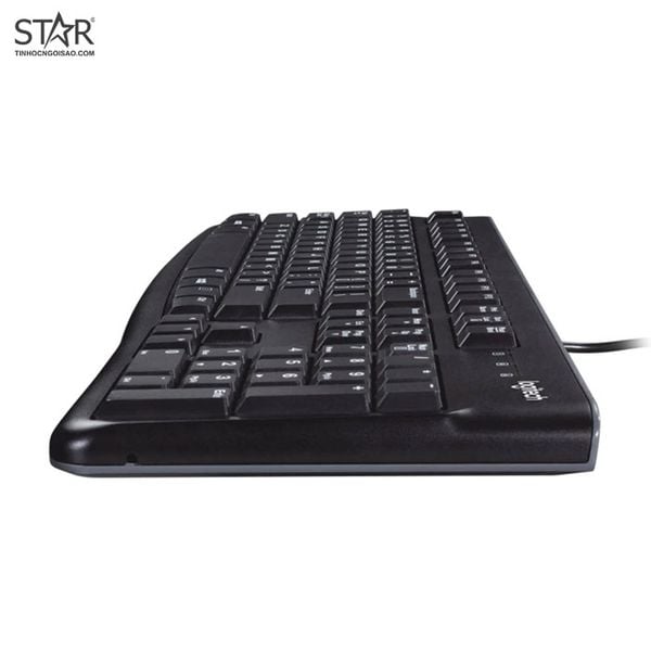  Combo phím chuột văn phòng Logitech MK120 | Có dây, Fullsize, Black 