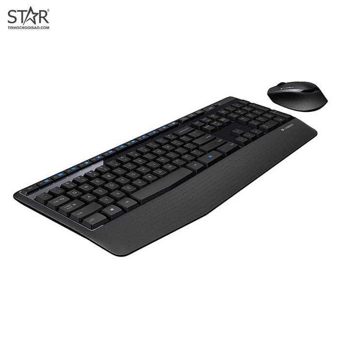 Combo bàn phím + Chuột không dây Logitech MK345 (Đen)