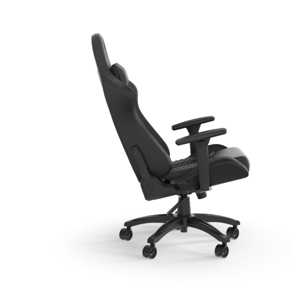  Ghế gaming CORSAIR TC100 RELAXED | Đen, 120kg, Chân xoay, Da PU (CF-9010050-WW) 
