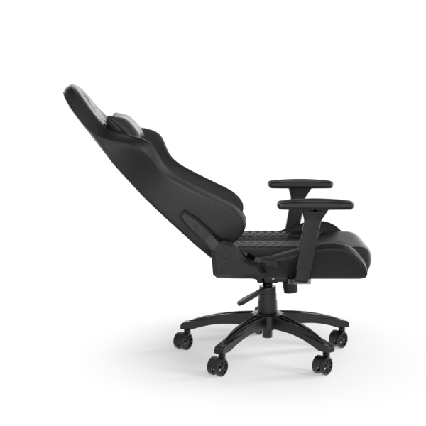  Ghế gaming CORSAIR TC100 RELAXED | Đen, 120kg, Chân xoay, Da PU (CF-9010050-WW) 