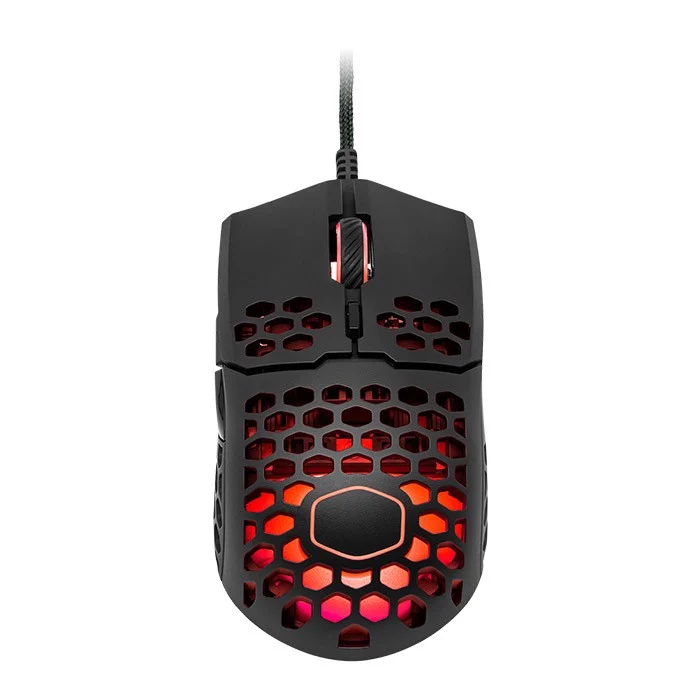 Chuột Cooler Master MM711 Matte Finish | Đen mờ, Led RGB, OMRON Switch | MM-711-KKOL1