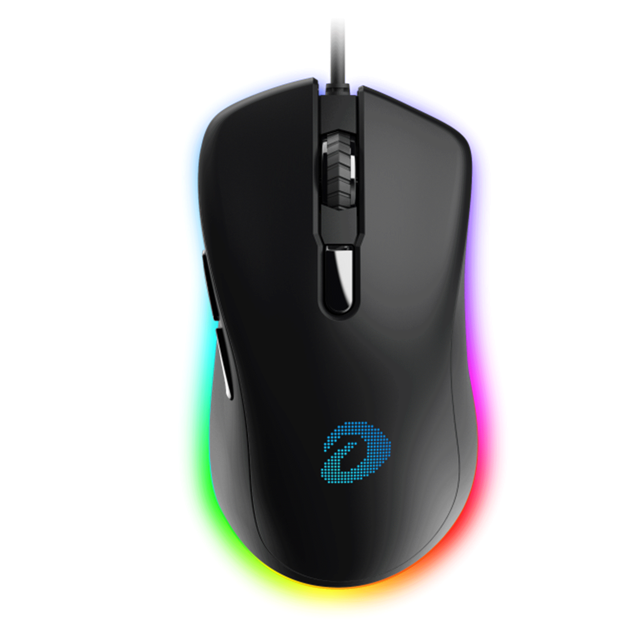 Chuột Gaming DareU EM908X - Black | Optical sw (RGB, BRAVO sensor)