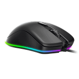  Chuột gaming DareU EM908X | Có dây, 6400 DPI, 88g, RGB, Đen 