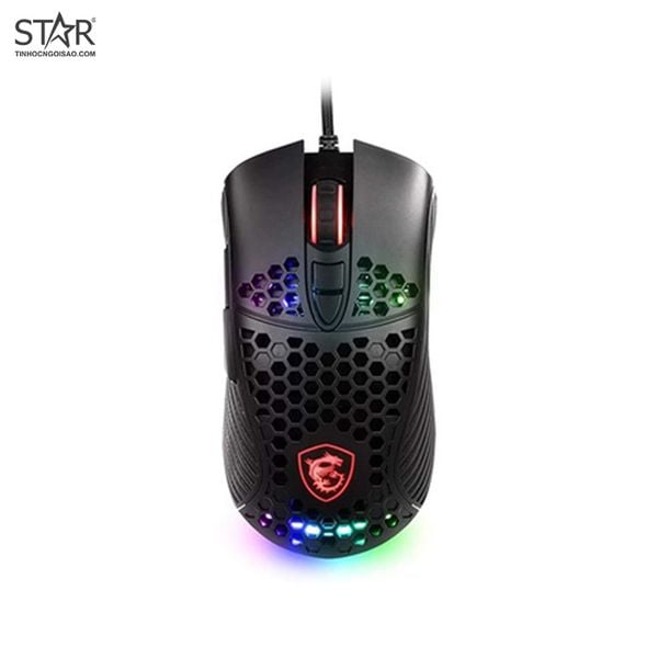  Chuột gaming MSI M99 | Có dây, 12800 DPI, 70g, RGB 