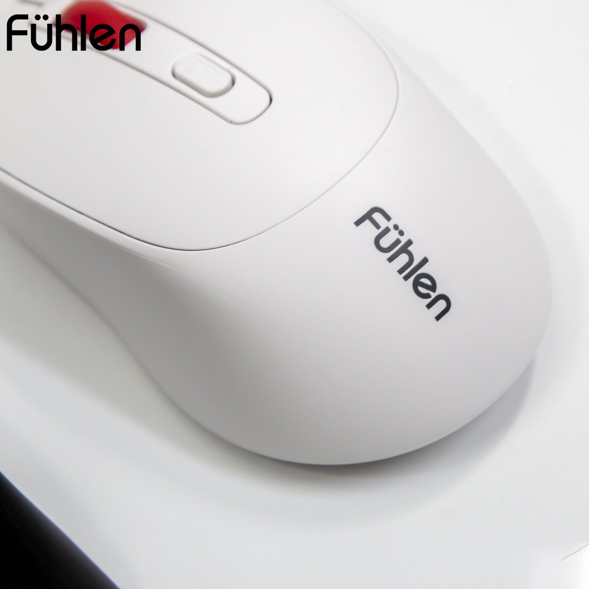 Chuột không dây Fuhlen M06s - Trắng | Wireless 2.4G