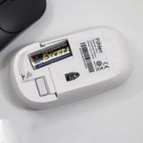  Chuột không dây Fuhlen M07s - Trắng | Wireless 2.4G 