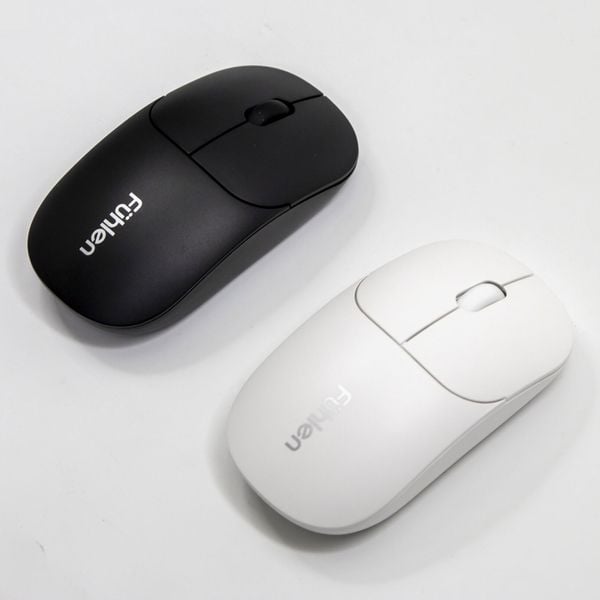  Chuột văn phòng Fuhlen M07s | Wireless, 1200 DPI, 75g, Trắng 