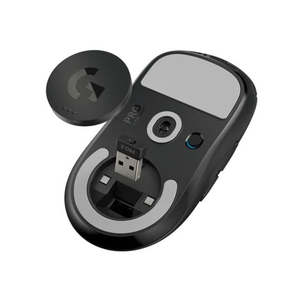  Chuột gaming Logitech Pro X Superlight | Wireless 2.4Ghz, 25600 DPI, 63g, Đen 