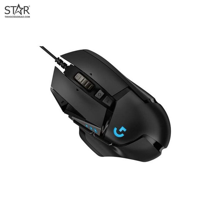 Chuột Logitech G502 Hero Gaming | Đen, RGB, 16000 DPI